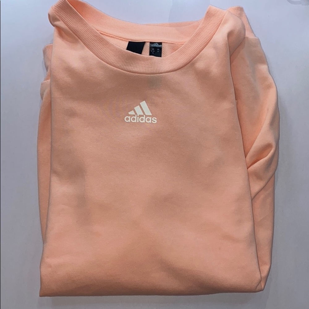 Light Pink Adidas Crewneck